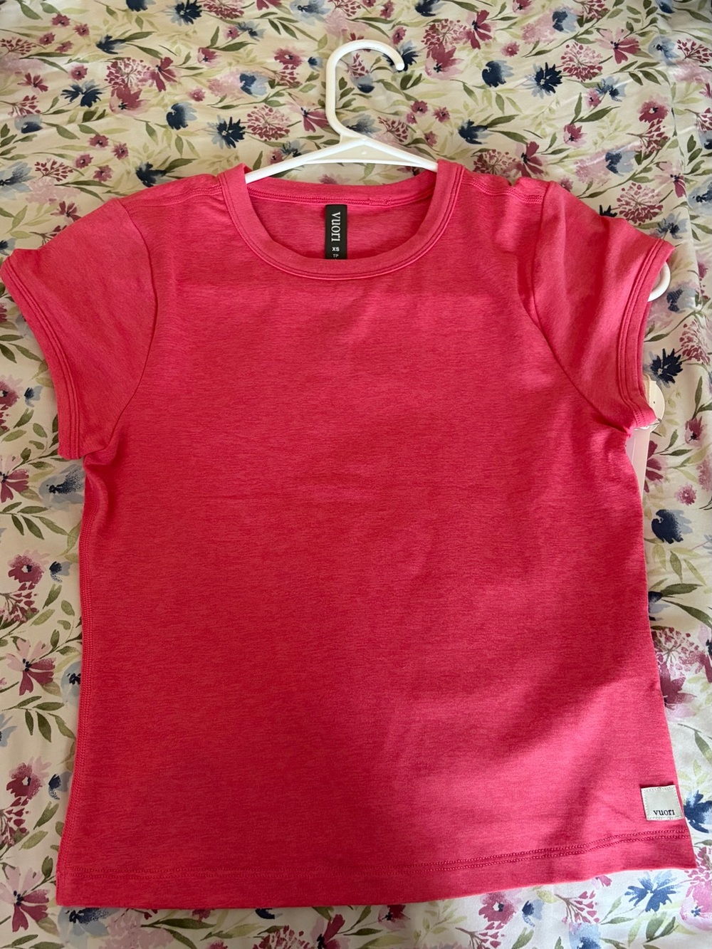 Halo baby tee - sunset pink